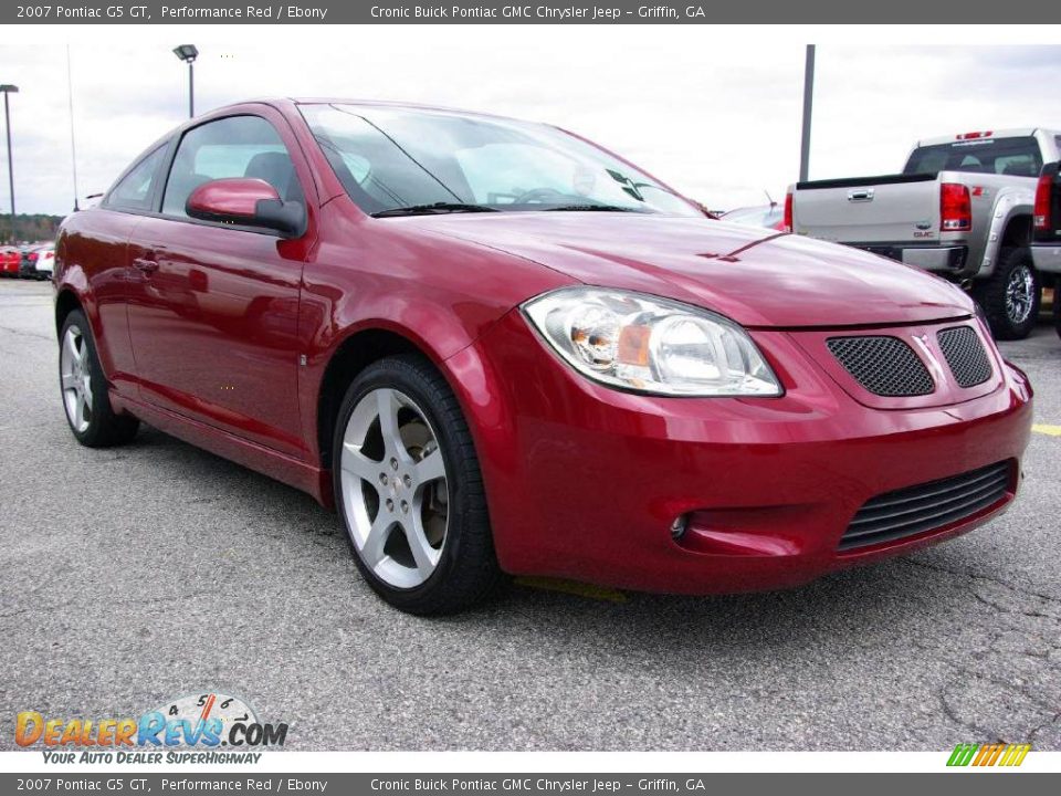 2007 Pontiac G5 GT Performance Red / Ebony Photo #4