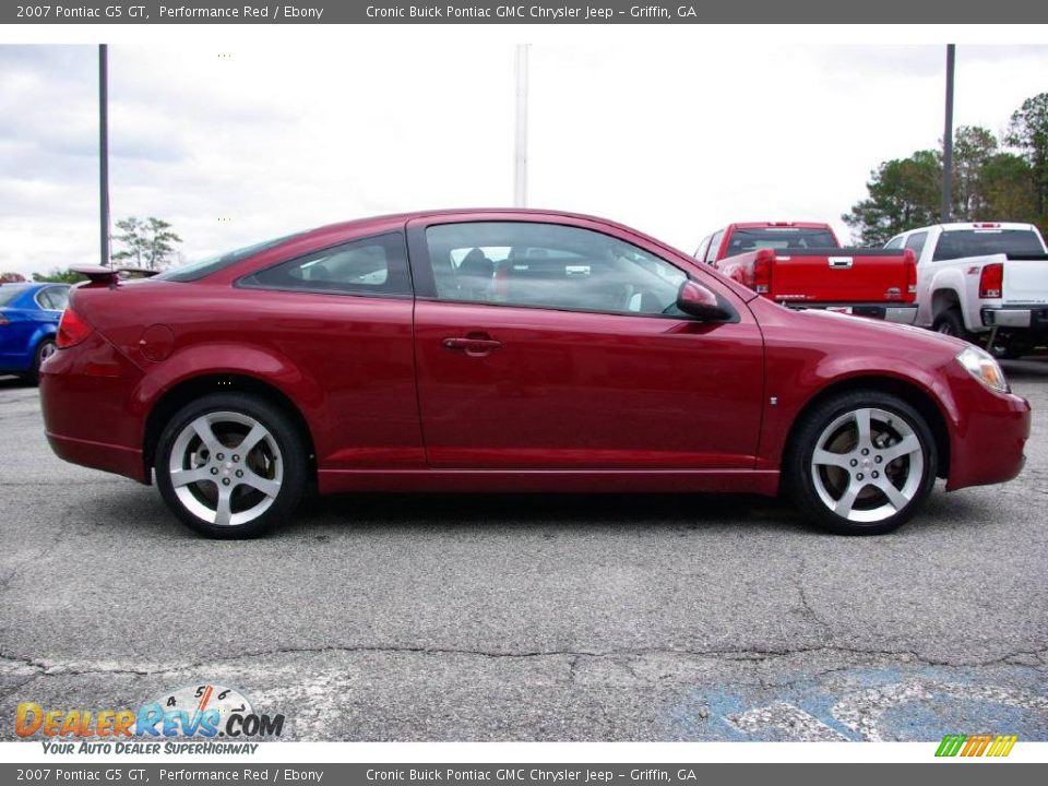 2007 Pontiac G5 GT Performance Red / Ebony Photo #5