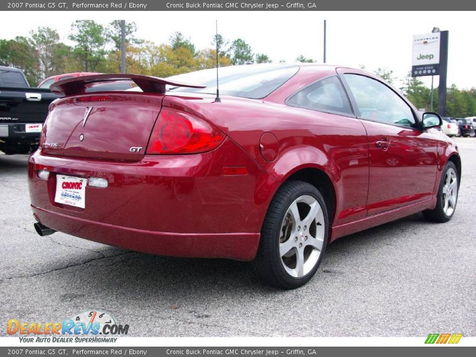 2007 Pontiac G5 GT Performance Red / Ebony Photo #6