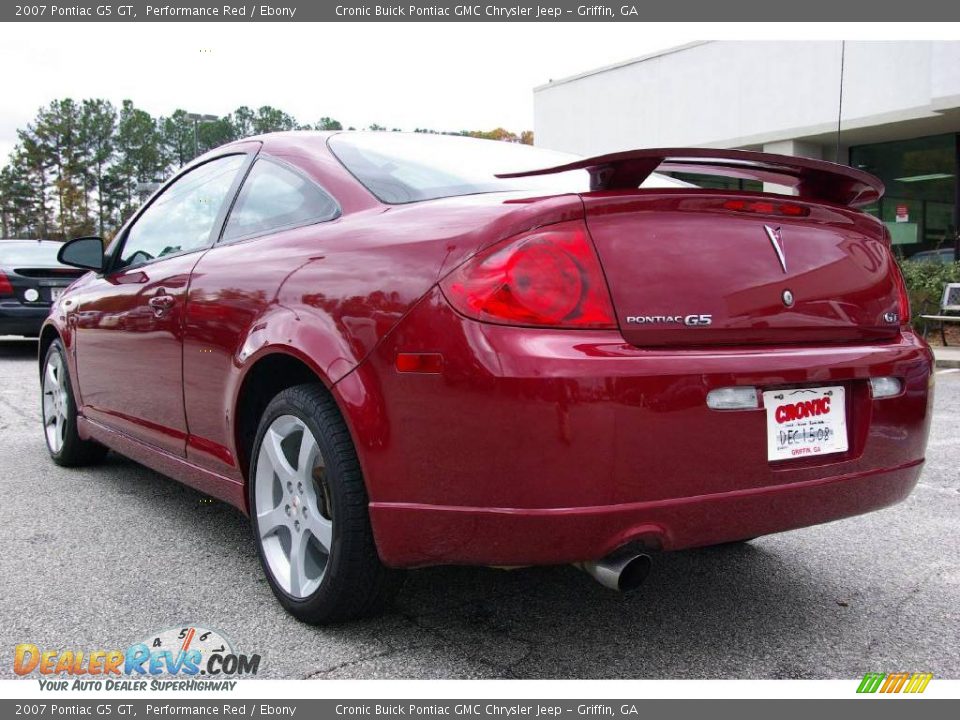 2007 Pontiac G5 GT Performance Red / Ebony Photo #8