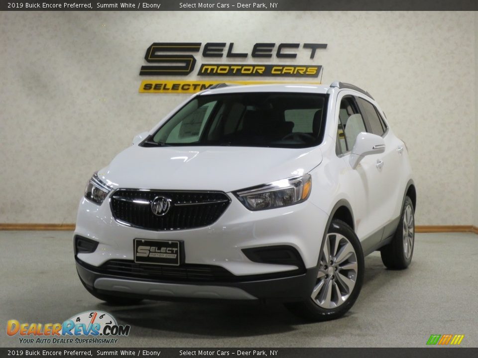 2019 Buick Encore Preferred Summit White / Ebony Photo #1