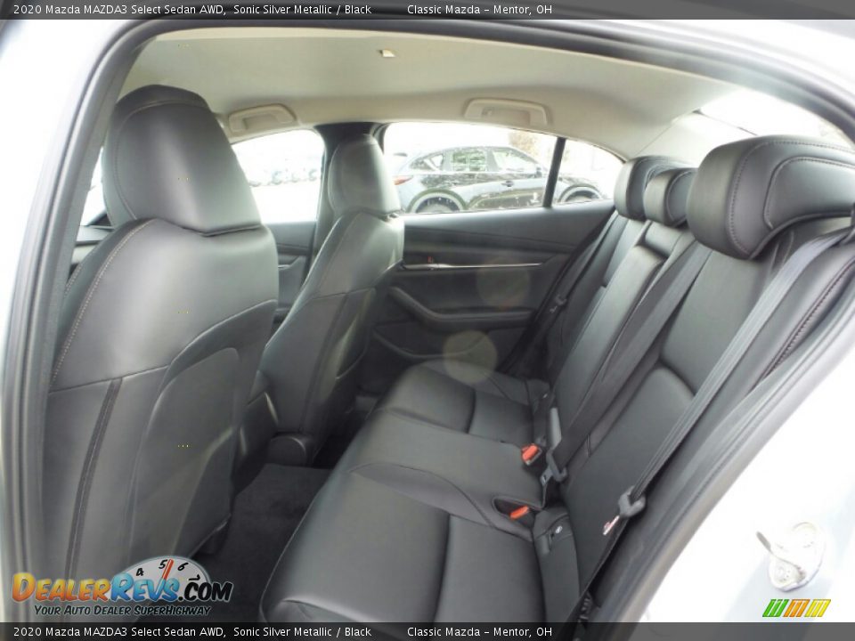 Rear Seat of 2020 Mazda MAZDA3 Select Sedan AWD Photo #9