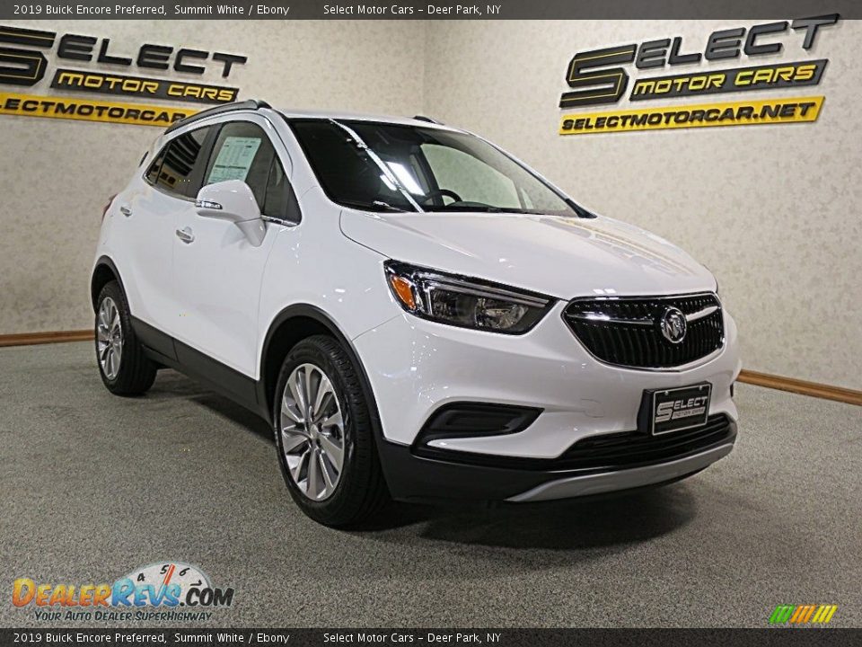 2019 Buick Encore Preferred Summit White / Ebony Photo #3