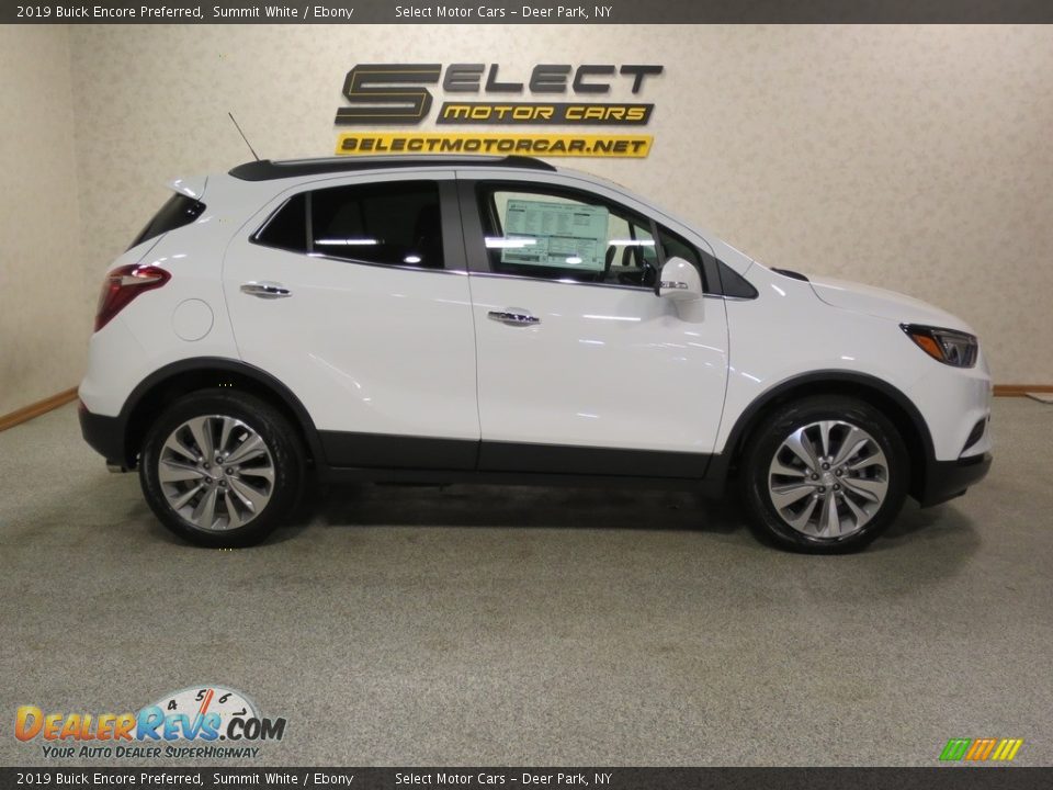 2019 Buick Encore Preferred Summit White / Ebony Photo #4