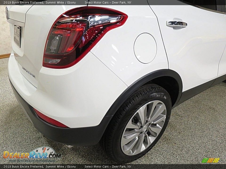 2019 Buick Encore Preferred Summit White / Ebony Photo #6