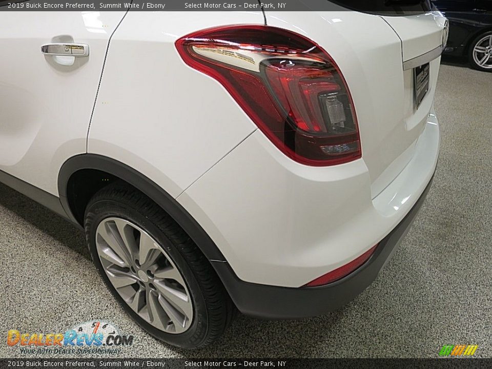 2019 Buick Encore Preferred Summit White / Ebony Photo #7