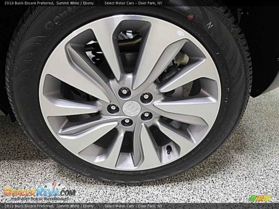 2019 Buick Encore Preferred Summit White / Ebony Photo #11