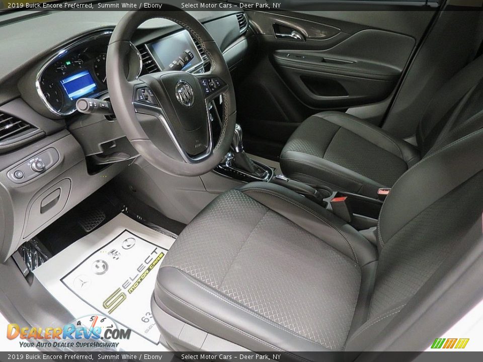 2019 Buick Encore Preferred Summit White / Ebony Photo #12