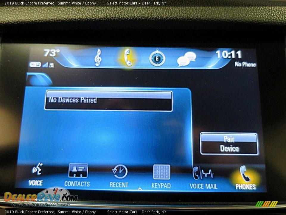 2019 Buick Encore Preferred Summit White / Ebony Photo #20