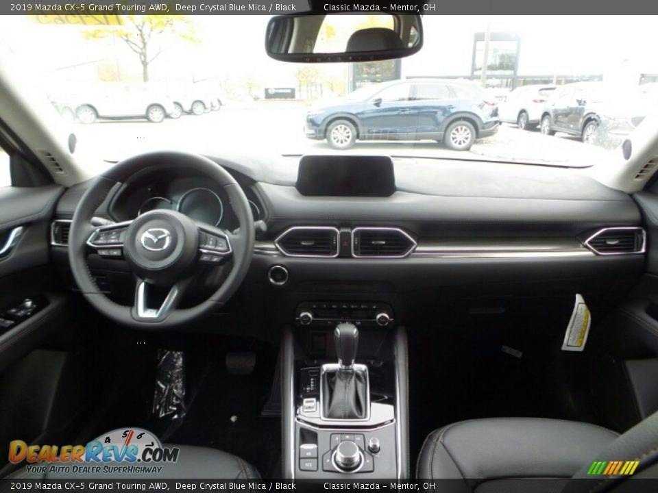 2019 Mazda CX-5 Grand Touring AWD Deep Crystal Blue Mica / Black Photo #10