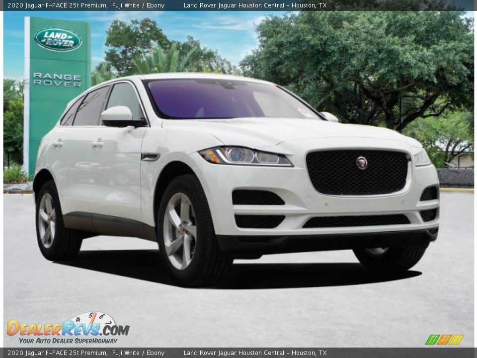 2020 Jaguar F-PACE 25t Premium Fuji White / Ebony Photo #2