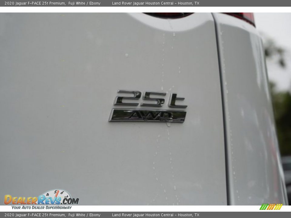 2020 Jaguar F-PACE 25t Premium Fuji White / Ebony Photo #12