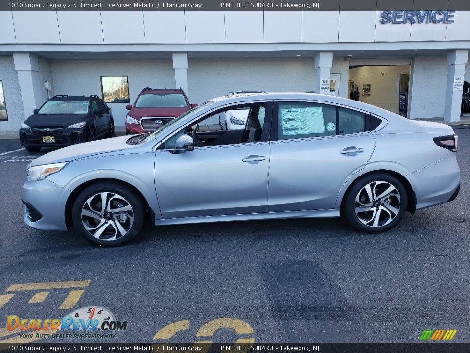 2020 Subaru Legacy 2.5i Limited Ice Silver Metallic / Titanium Gray Photo #3