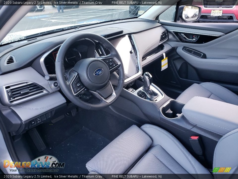 Titanium Gray Interior - 2020 Subaru Legacy 2.5i Limited Photo #7