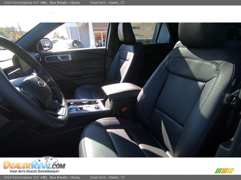 2020 Ford Explorer XLT 4WD Blue Metallic / Ebony Photo #11