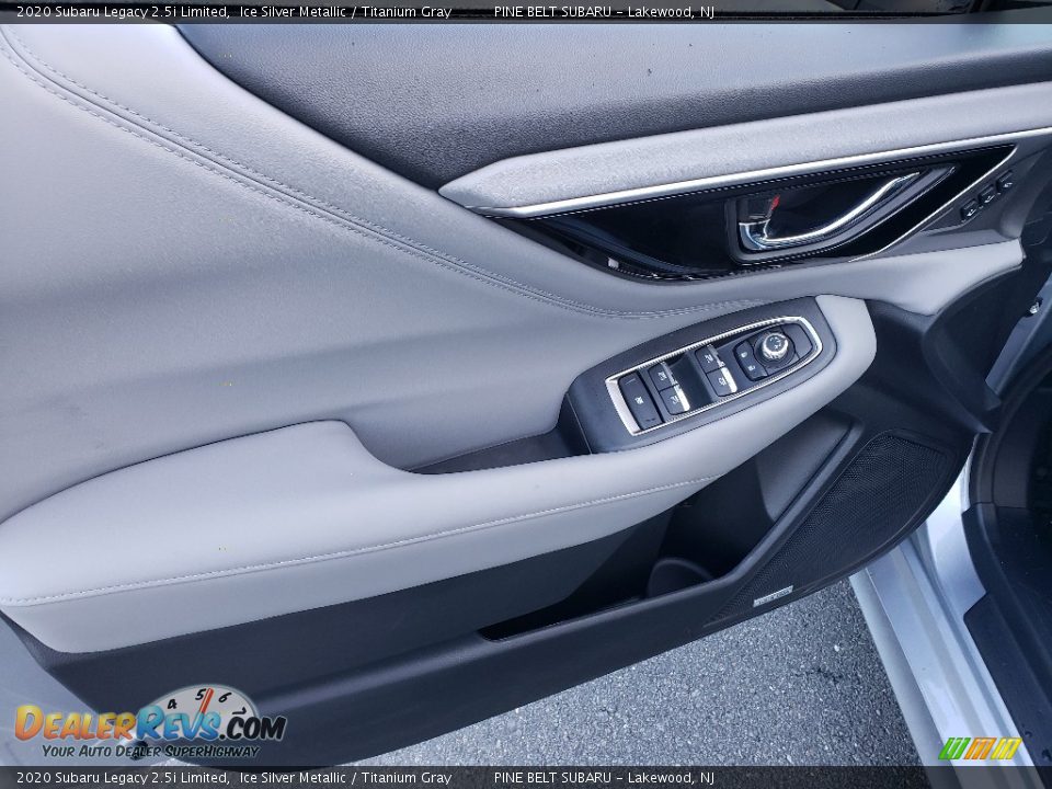 2020 Subaru Legacy 2.5i Limited Ice Silver Metallic / Titanium Gray Photo #8