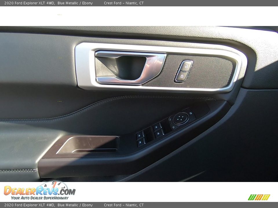 2020 Ford Explorer XLT 4WD Blue Metallic / Ebony Photo #12