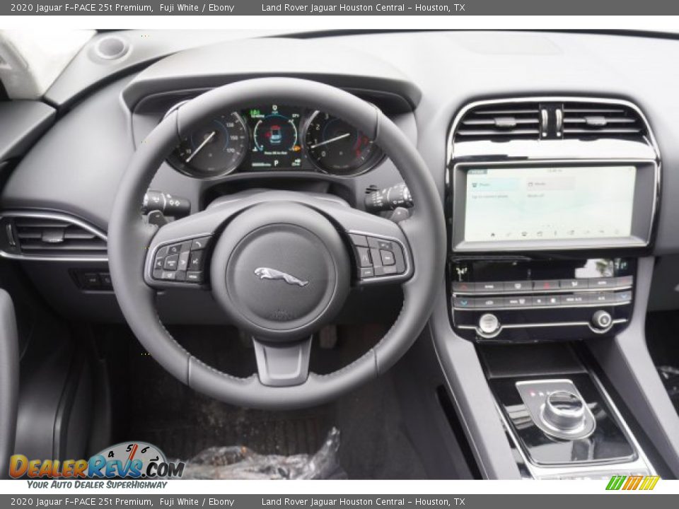 2020 Jaguar F-PACE 25t Premium Fuji White / Ebony Photo #28