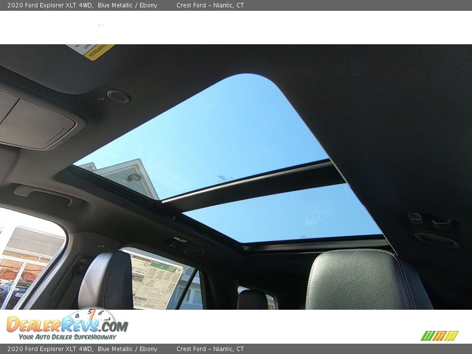 2020 Ford Explorer XLT 4WD Blue Metallic / Ebony Photo #17