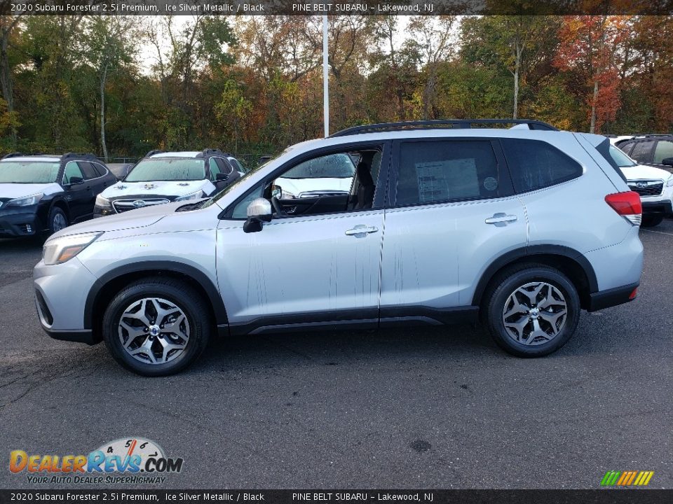 2020 Subaru Forester 2.5i Premium Ice Silver Metallic / Black Photo #3
