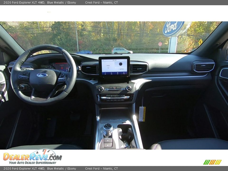 2020 Ford Explorer XLT 4WD Blue Metallic / Ebony Photo #19