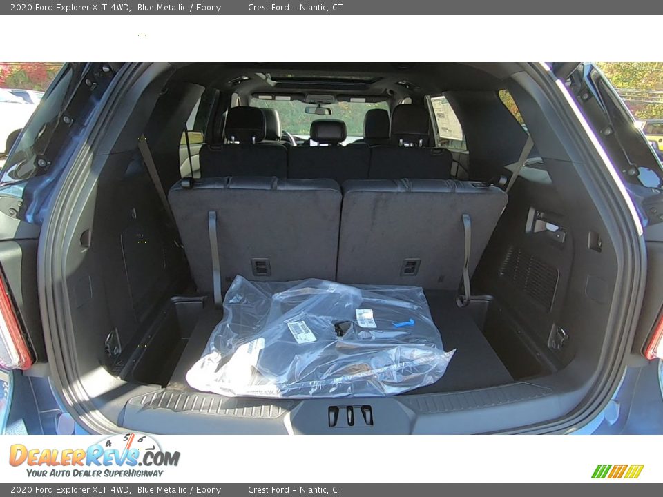 2020 Ford Explorer XLT 4WD Blue Metallic / Ebony Photo #21