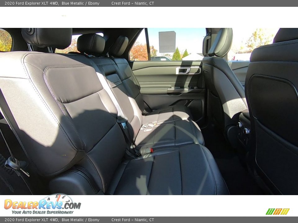 2020 Ford Explorer XLT 4WD Blue Metallic / Ebony Photo #23