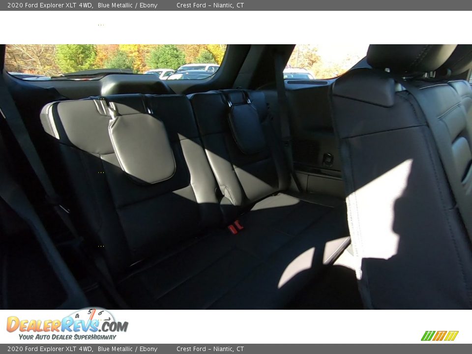 2020 Ford Explorer XLT 4WD Blue Metallic / Ebony Photo #24