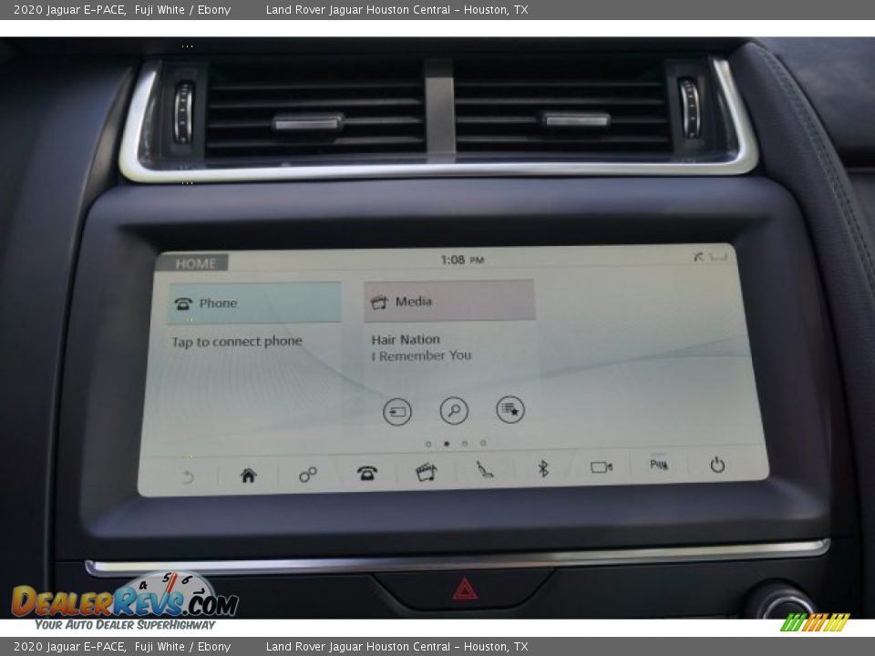 2020 Jaguar E-PACE Fuji White / Ebony Photo #12