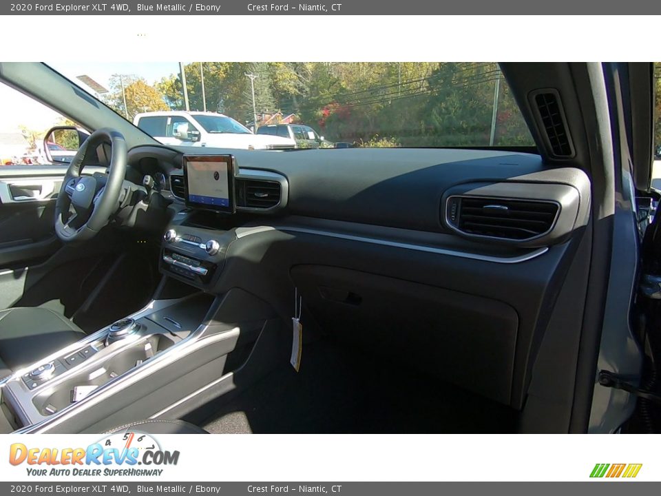 2020 Ford Explorer XLT 4WD Blue Metallic / Ebony Photo #26