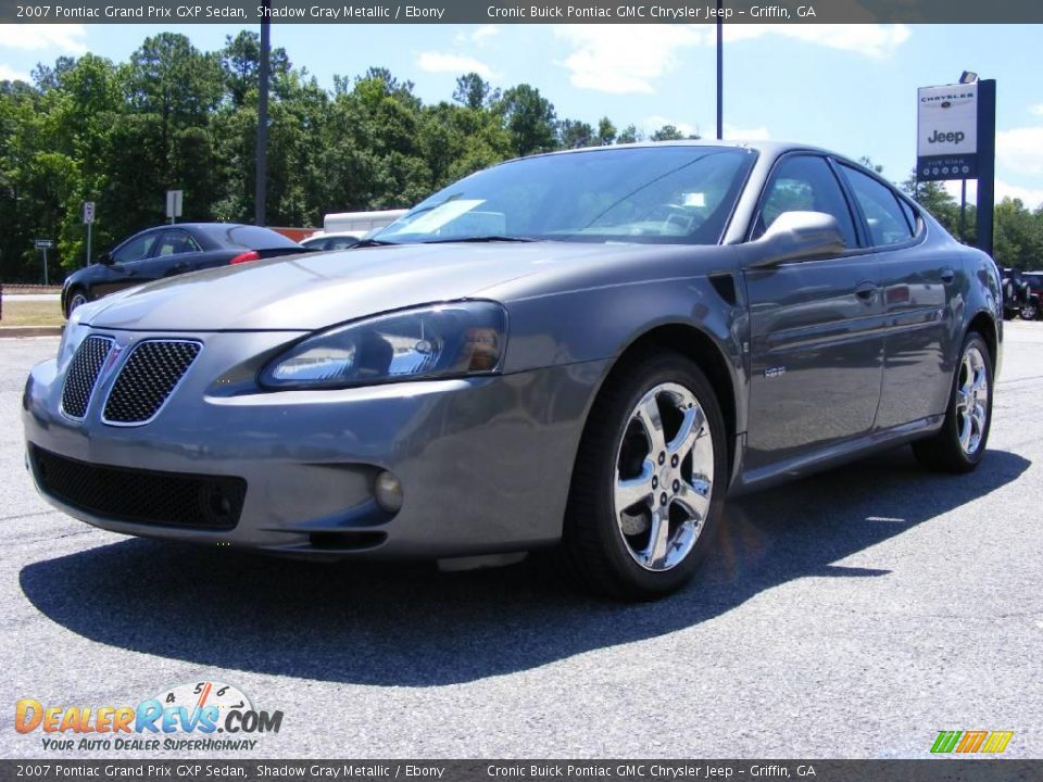2007 Pontiac Grand Prix GXP Sedan Shadow Gray Metallic / Ebony Photo #4