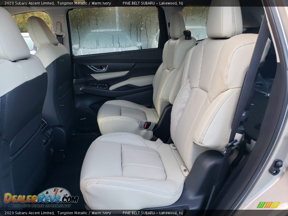 Rear Seat of 2020 Subaru Ascent Limited Photo #6