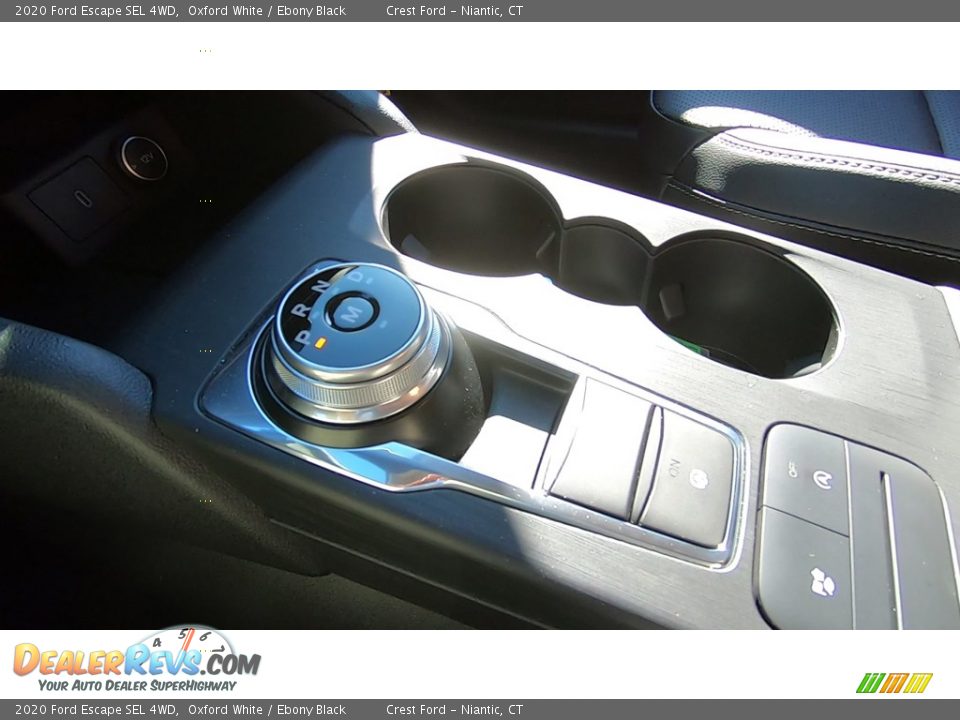 2020 Ford Escape SEL 4WD Oxford White / Ebony Black Photo #17
