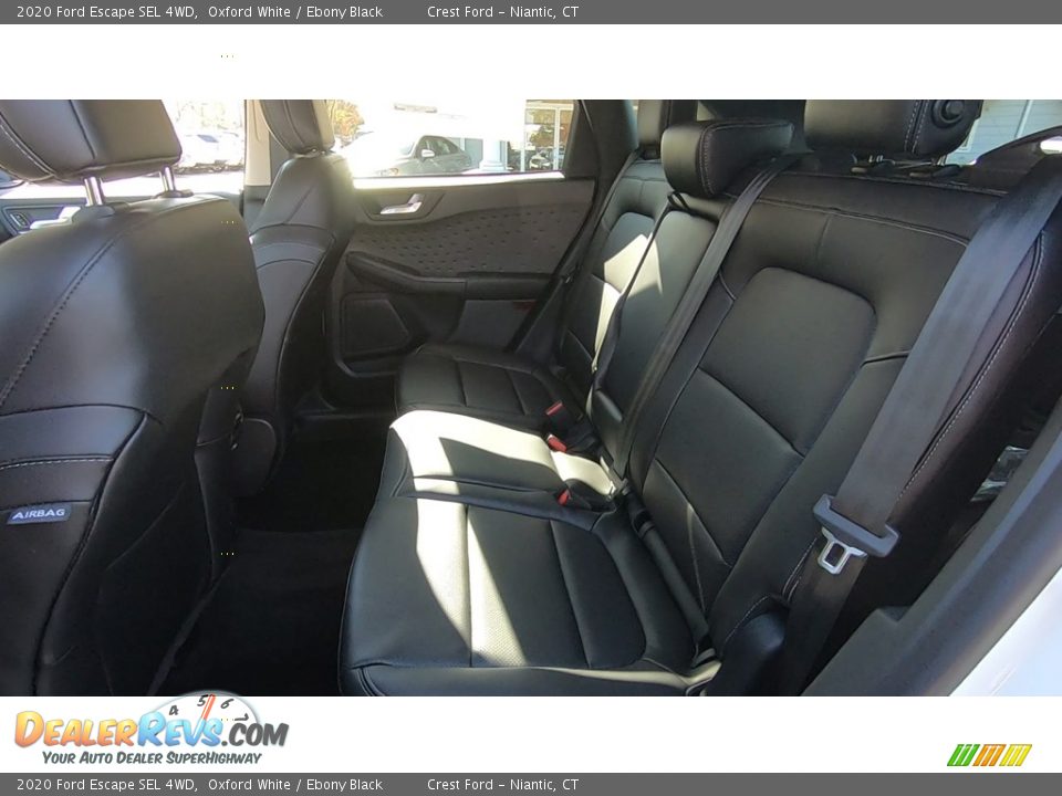 2020 Ford Escape SEL 4WD Oxford White / Ebony Black Photo #18