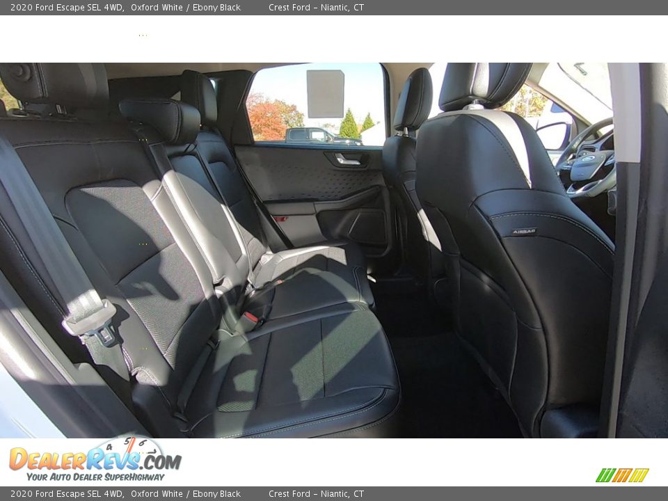 2020 Ford Escape SEL 4WD Oxford White / Ebony Black Photo #23
