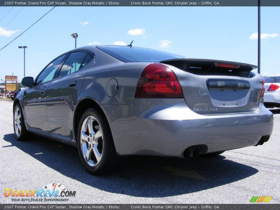 2007 Pontiac Grand Prix GXP Sedan Shadow Gray Metallic / Ebony Photo #6