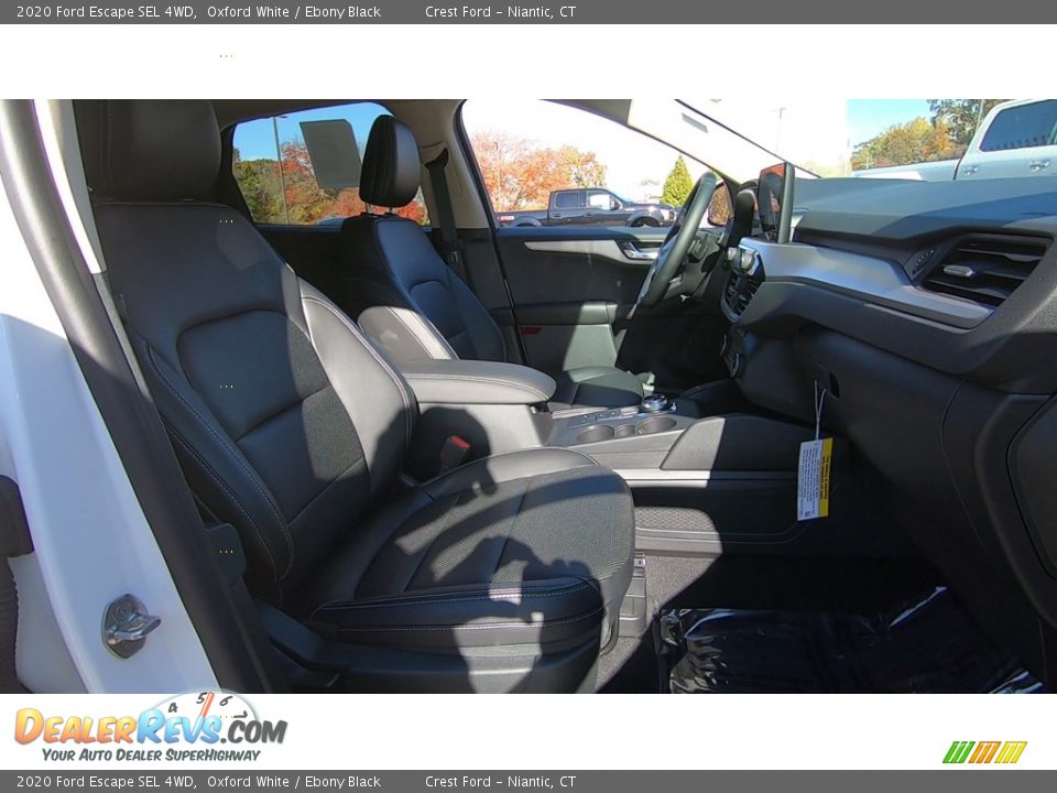 2020 Ford Escape SEL 4WD Oxford White / Ebony Black Photo #24
