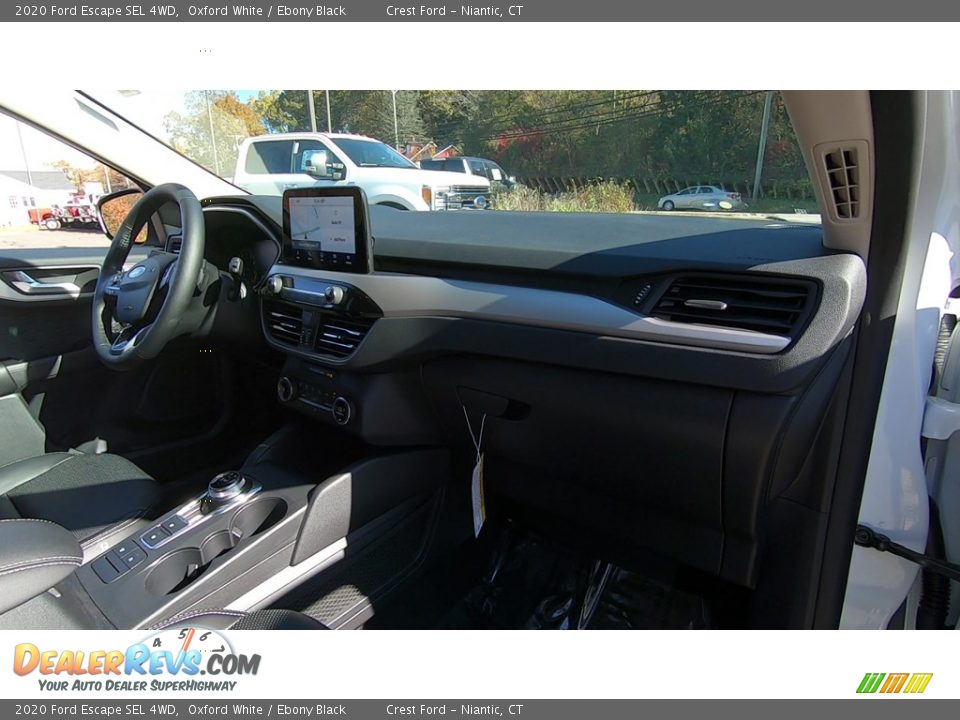2020 Ford Escape SEL 4WD Oxford White / Ebony Black Photo #25