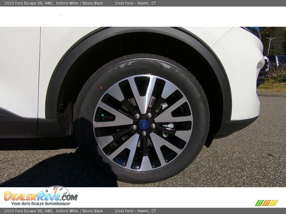 2020 Ford Escape SEL 4WD Oxford White / Ebony Black Photo #26