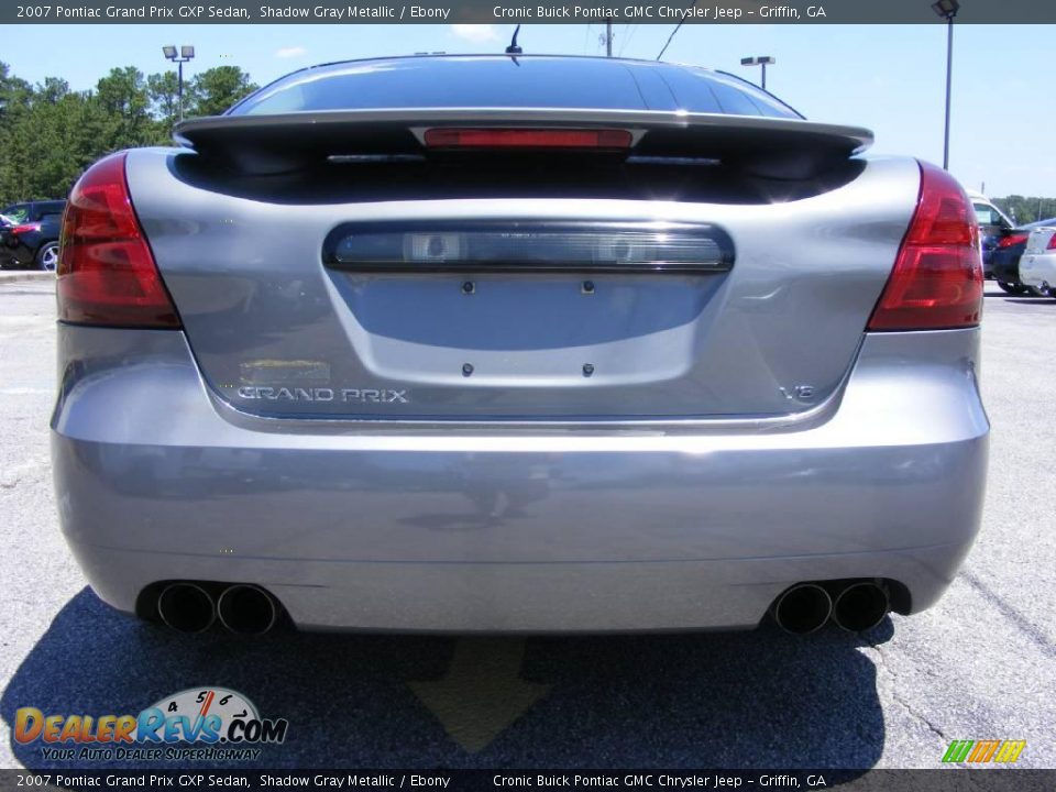 2007 Pontiac Grand Prix GXP Sedan Shadow Gray Metallic / Ebony Photo #7