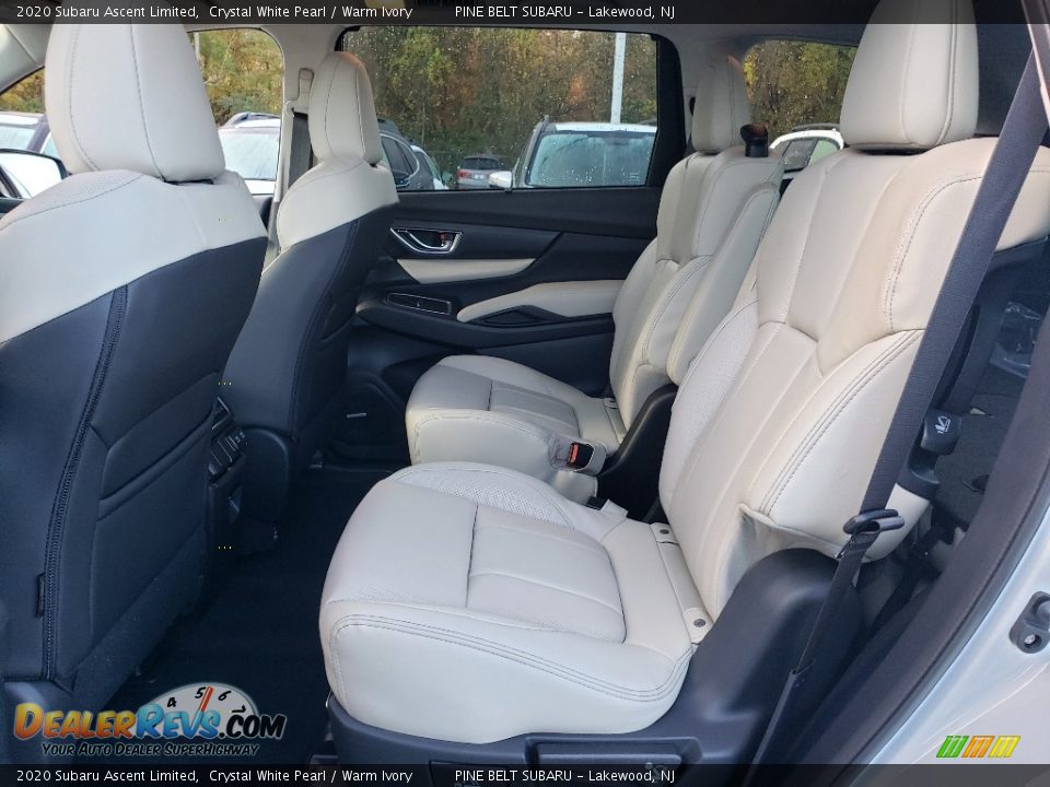 Rear Seat of 2020 Subaru Ascent Limited Photo #6