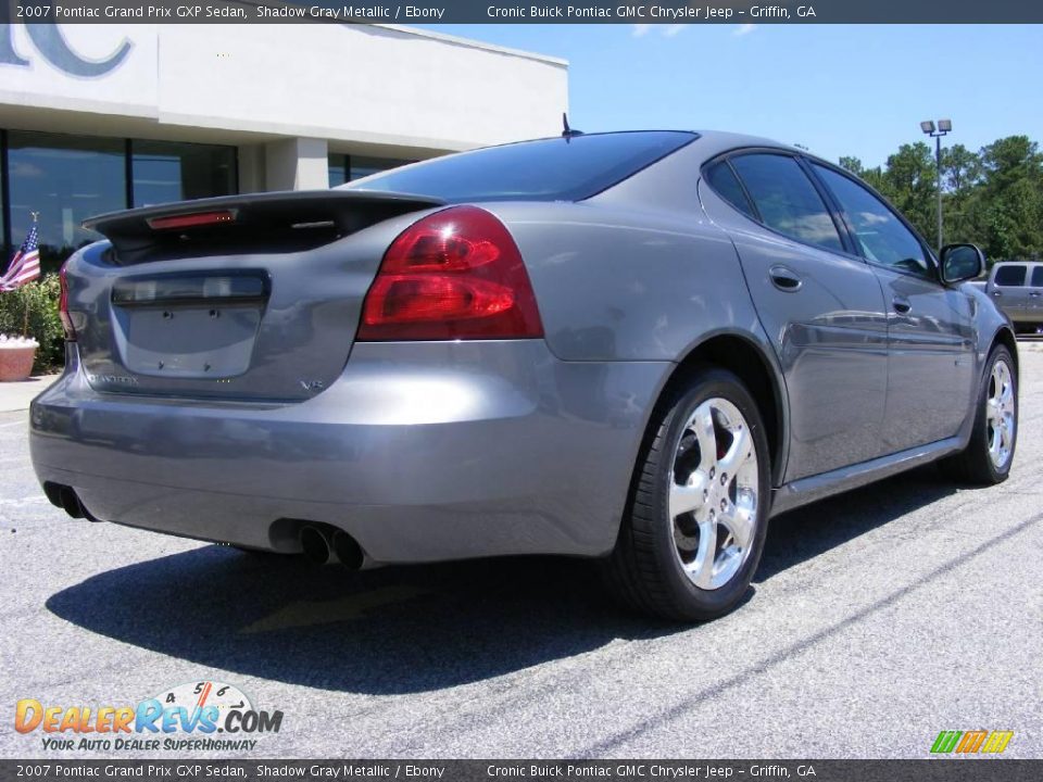 2007 Pontiac Grand Prix GXP Sedan Shadow Gray Metallic / Ebony Photo #8