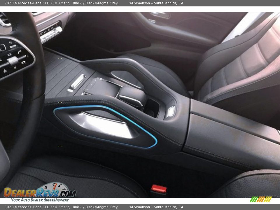 2020 Mercedes-Benz GLE 350 4Matic Black / Black/Magma Grey Photo #7