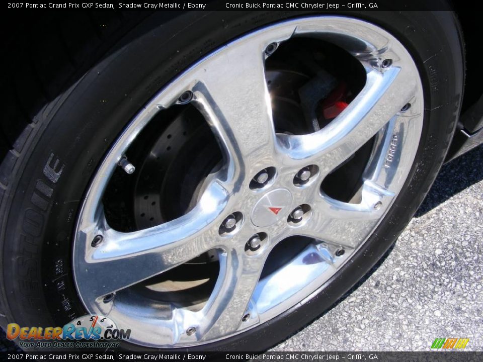 2007 Pontiac Grand Prix GXP Sedan Shadow Gray Metallic / Ebony Photo #9