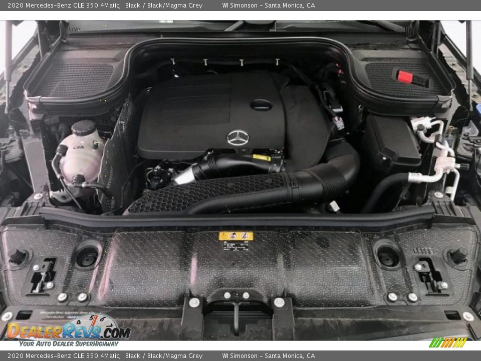 2020 Mercedes-Benz GLE 350 4Matic Black / Black/Magma Grey Photo #8