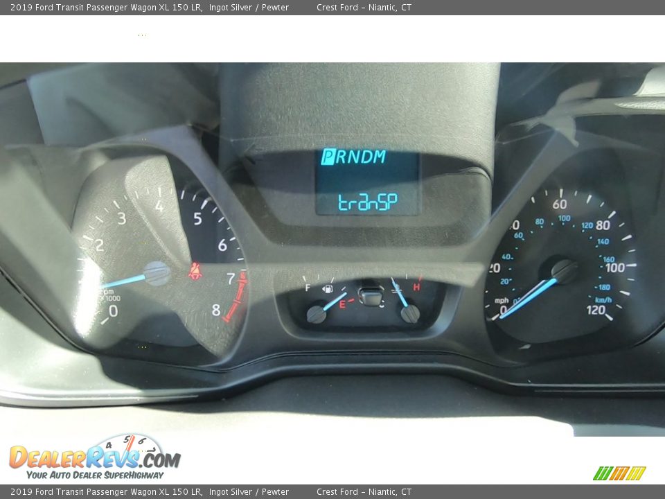 2019 Ford Transit Passenger Wagon XL 150 LR Ingot Silver / Pewter Photo #13