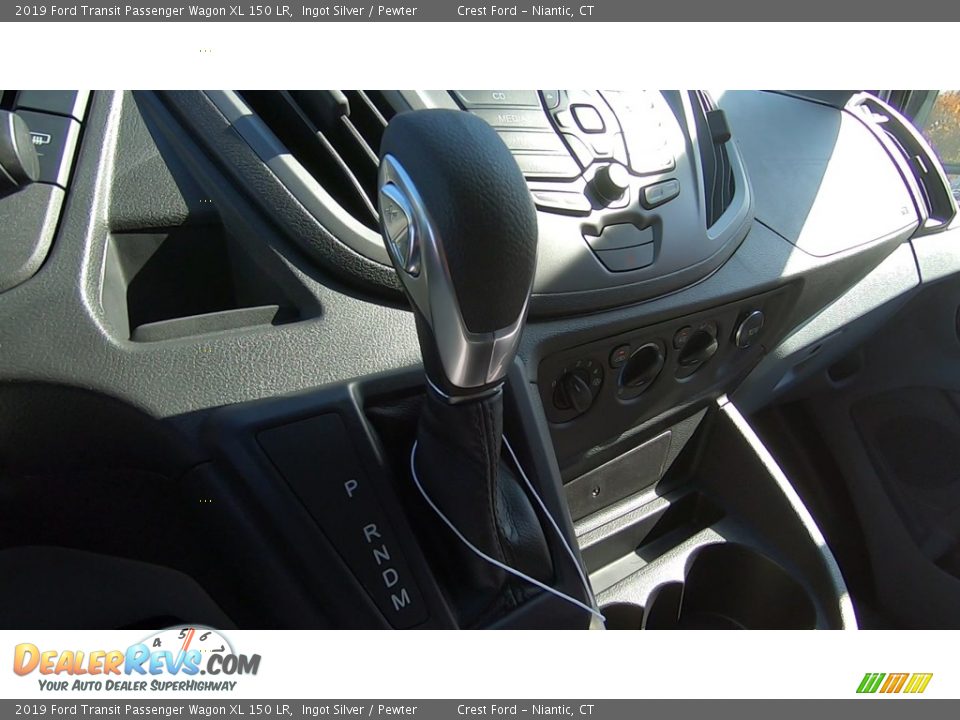 2019 Ford Transit Passenger Wagon XL 150 LR Ingot Silver / Pewter Photo #16