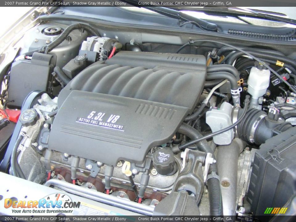2007 Pontiac Grand Prix GXP Sedan Shadow Gray Metallic / Ebony Photo #11