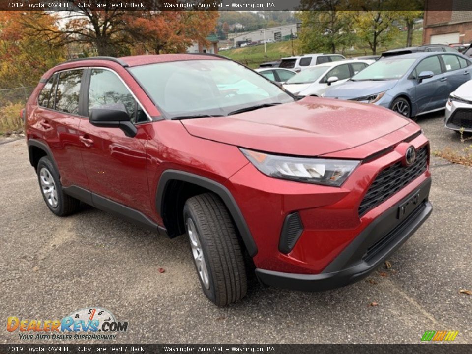 2019 Toyota RAV4 LE Ruby Flare Pearl / Black Photo #1