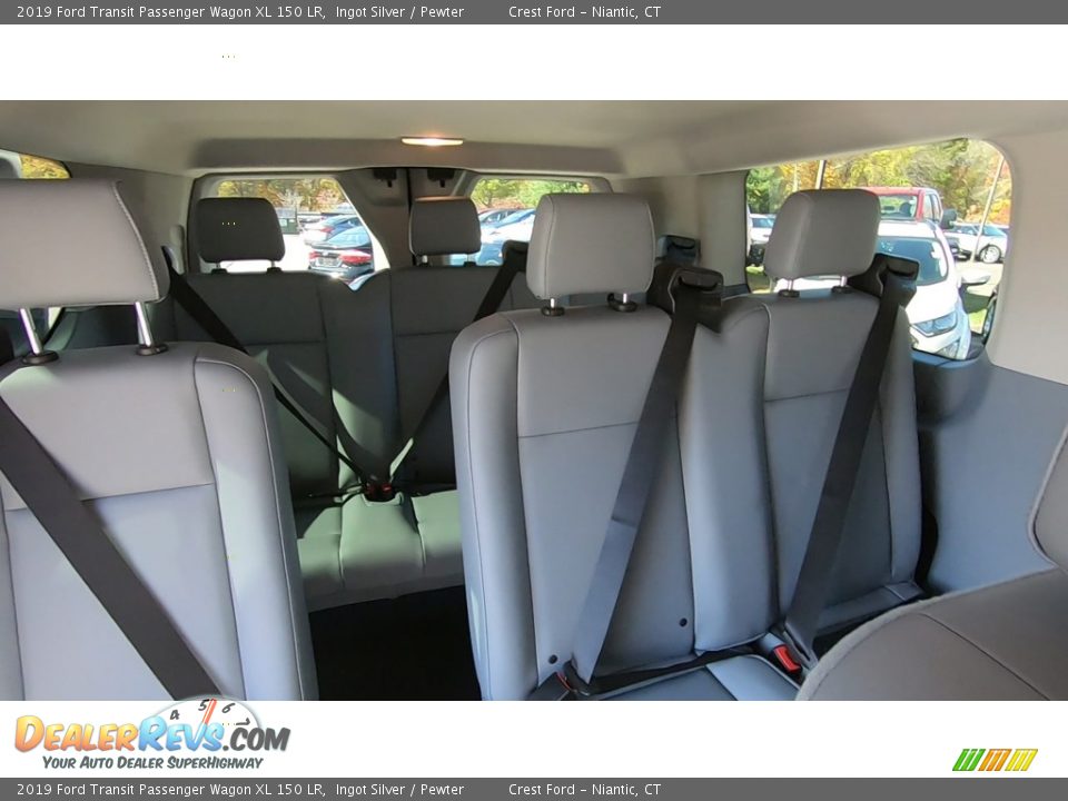 2019 Ford Transit Passenger Wagon XL 150 LR Ingot Silver / Pewter Photo #19